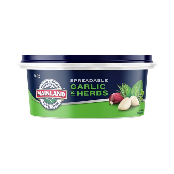 Mainland Garlic & Herb Spreadable Blend | 140g