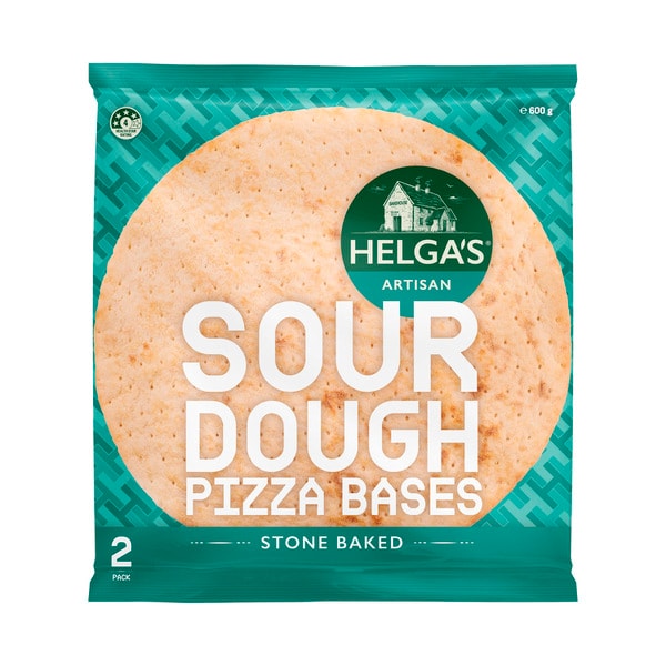 Helga's Sourdough Pizza Base 2pack | 600g