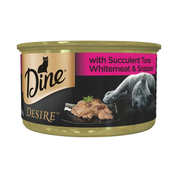 Dine Desire Wet Cat Food With Tuna White Meat & Snapper | 85g