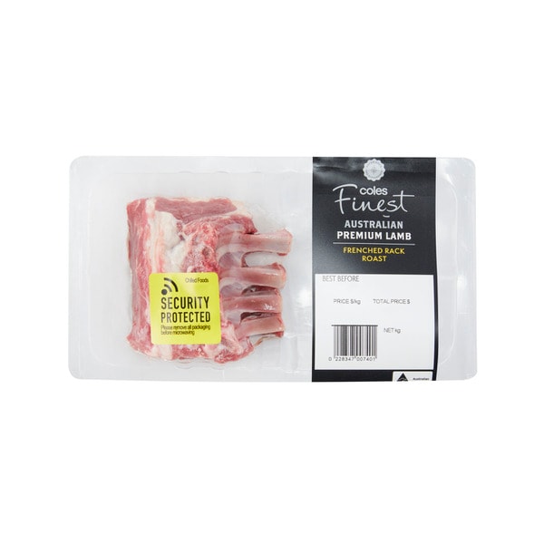 Coles Finest Lamb Frenched Rack Roast | approx. 226g