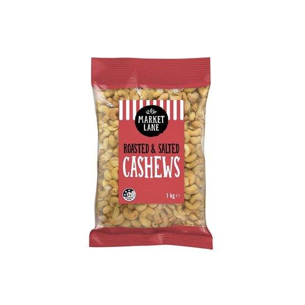 Market Lane Roasted & Salted Cashews | 1kg