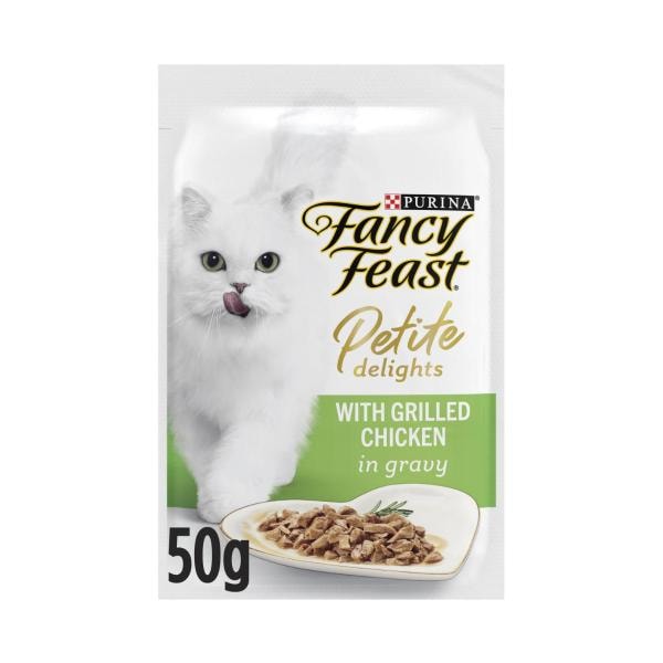 Fancy Feast Petite Delights With Grilled Chicken In Gravy Cat Food | 50g