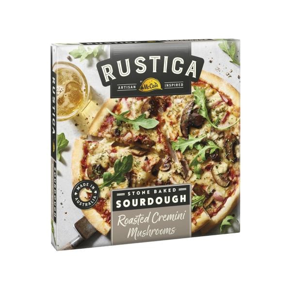 McCain Rustica Sourdough Cremini Mushroom Pizza | 445g