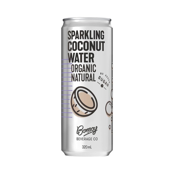 Sparkling Coconut Water Organic Natural | 320mL