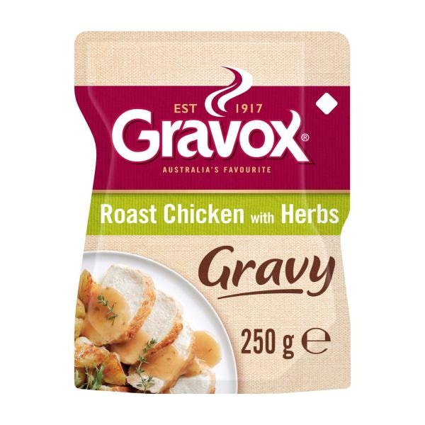 Gravox Roast Chicken With Herbs Family Pack Liquid Gravy Pouch | 250g