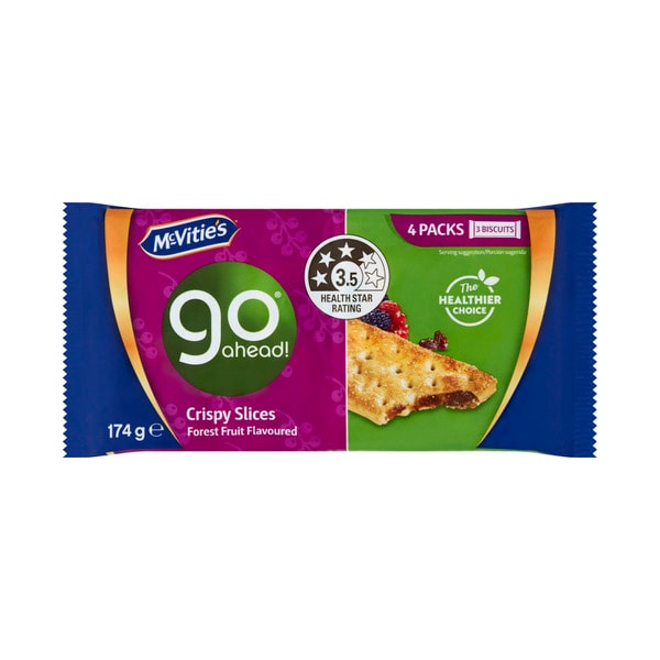 Mcvities Healthier Choice Go Ahead Biscuits Forest Fruits 4 Pack | 174g