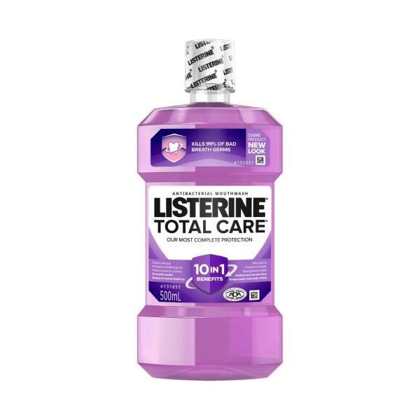 Listerine Total Care Antibacterial Mouthwash | 500mL