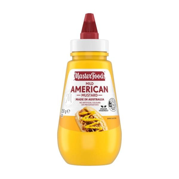 MasterFoods Mild American Mustard | 250g