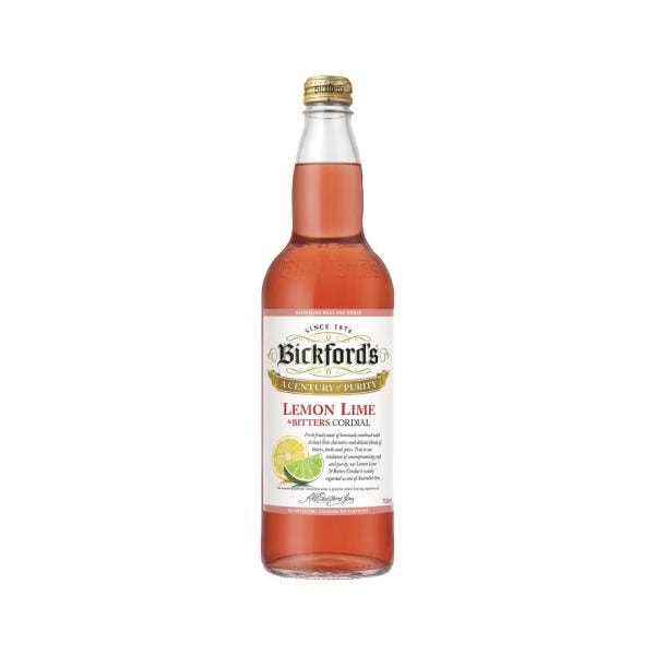 Bickford's Lemon Lime & Bitters Cordial | 750mL
