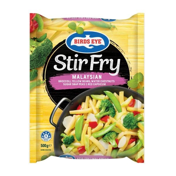 Birds Eye Frozen Malaysian Vegetables Stir Fry | 500g