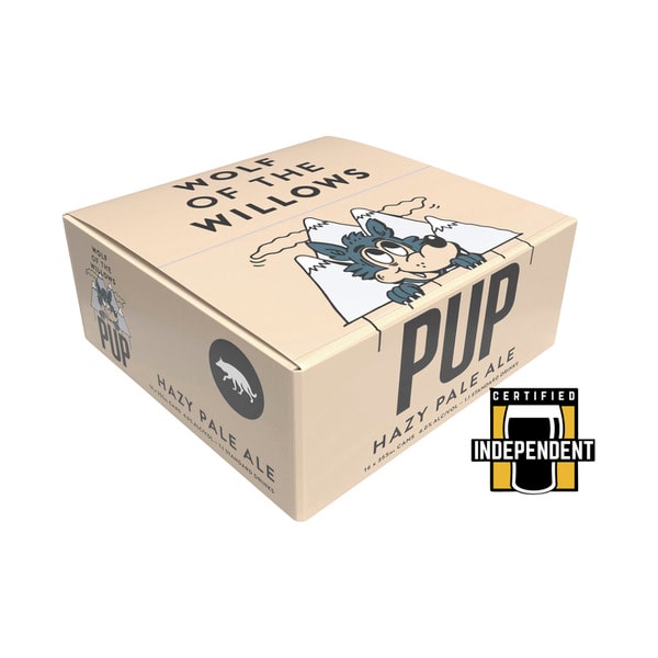 Wolf Of The Willows PUP Hazy Pale Ale Can 355mL | 16 Pack