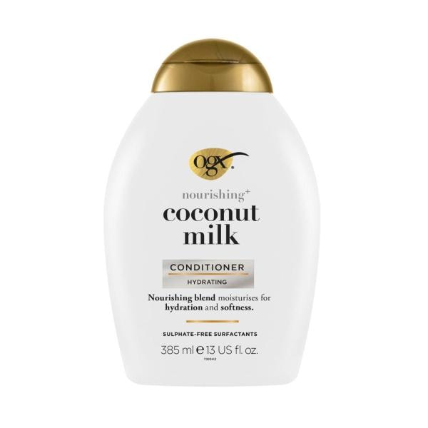 Ogx Nourishing + Hydrating Coconut Milk Conditioner For Dry Hair | 384mL