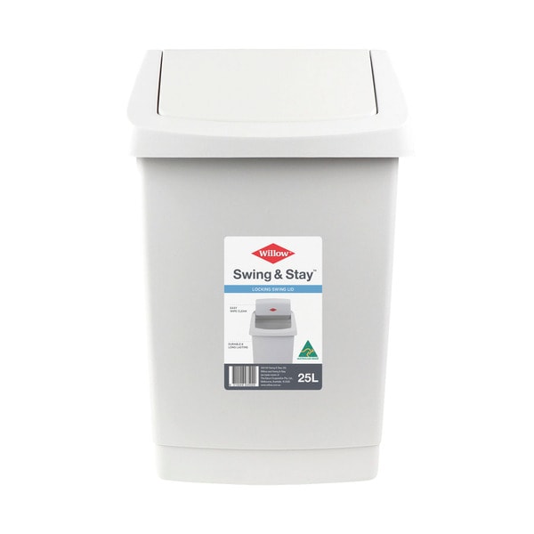 Willow Swing & Stay Bin 25L | 1 each