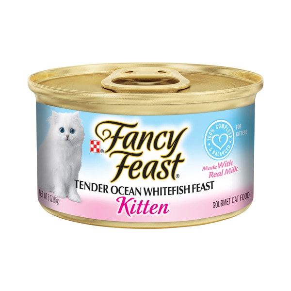 Fancy Feast Classic Cat Food Kitten Whitefish Feast | 85g
