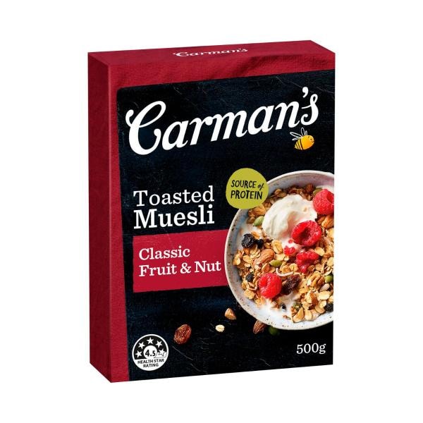 Carman's Classic Fruit & Nut Muesli | 500g