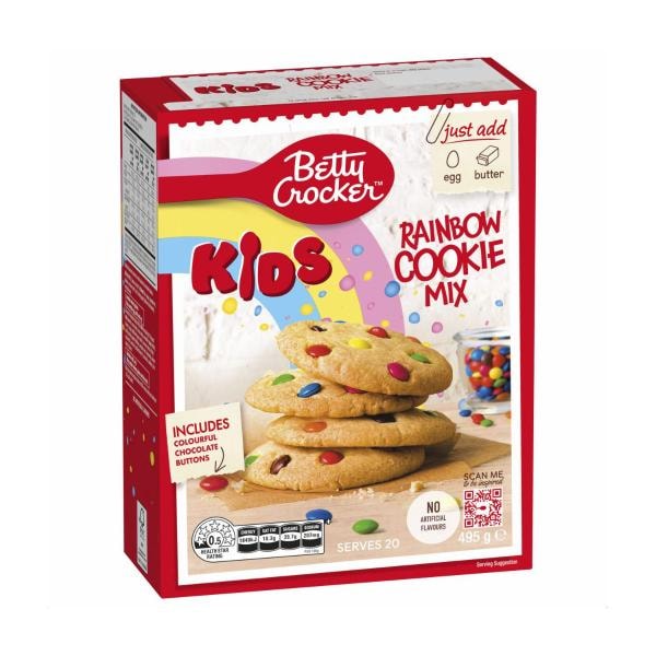 Betty Crocker Rainbow Cookie Mix | 495g