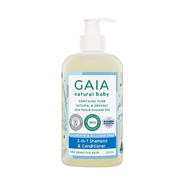 Gaia 2 In1 Shampoo & Conditioner | 500mL