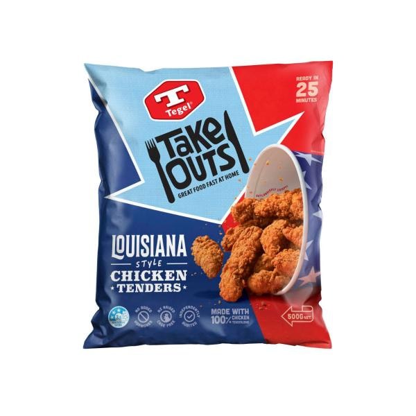 Tegel Take Outs Louisiana Style Tenders | 500g