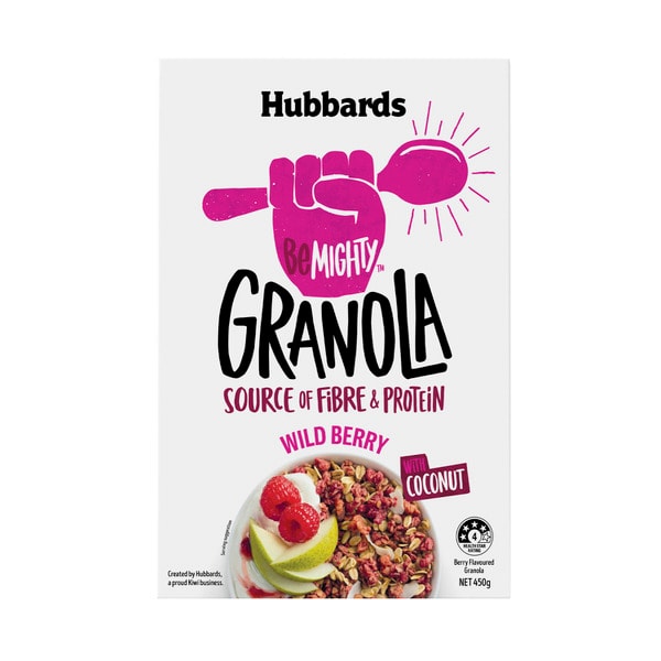 Hubbards Be Mighty Granola Wild Berry | 450g