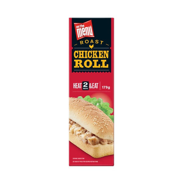 On The Menu Frozen Chicken Roll Roast  | 179g