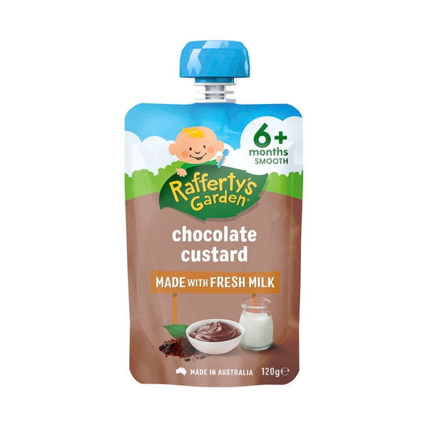 Rafferty's Garden Chocolate Custard 6 Months | 120g