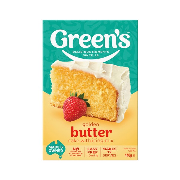 Green's Traditional Golden Butter Cake Mix | 440g