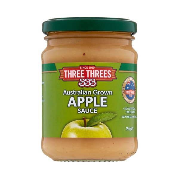 Three Threes Apple Sauce | 250g