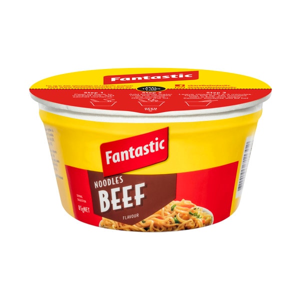 Fantastic Snack Size Beef Noodle Bowl | 85g