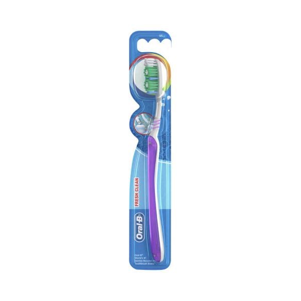 Oral-B All Rounder Fresh Clean Soft Manual Toothbrush | 1 pack