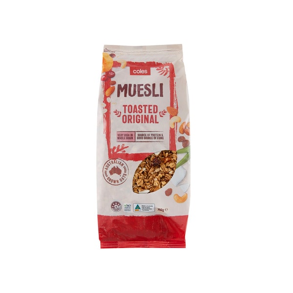 Coles Toasted Original Style Muesli | 750g