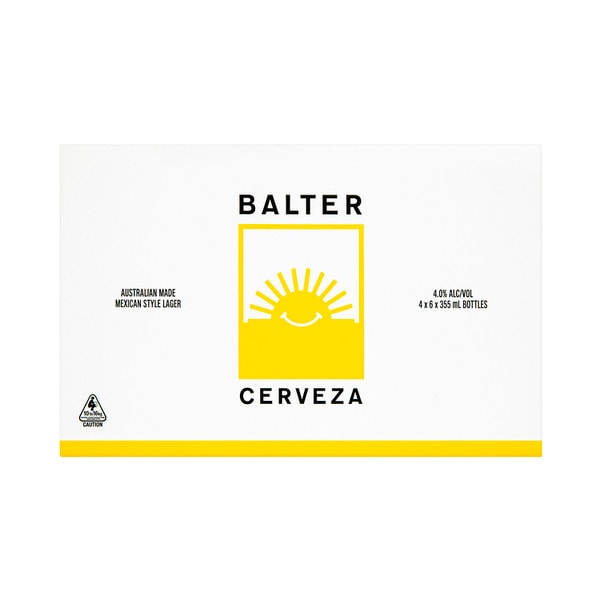 Balter Cerveza Bottle 355mL | 24 Pack