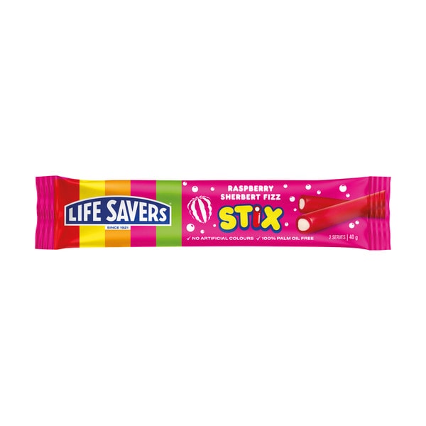 Life Savers Raspberry Stix | 40g