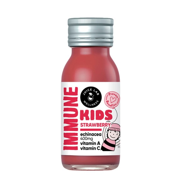 The Juice Lab Wellness Shot Kids Strawberry Immune | 60mL