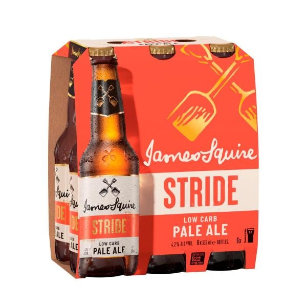 James Squire Low Carb Pale Ale Bottle 330mL | 6 Pack