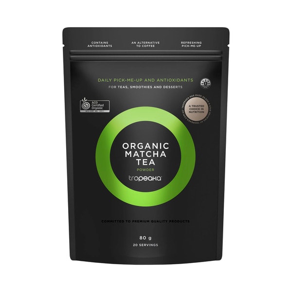 Tropeaka Organic Matcha Tea Powder | 80g