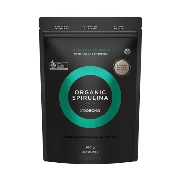 Tropeaka Organic Spirulina Powder | 100g