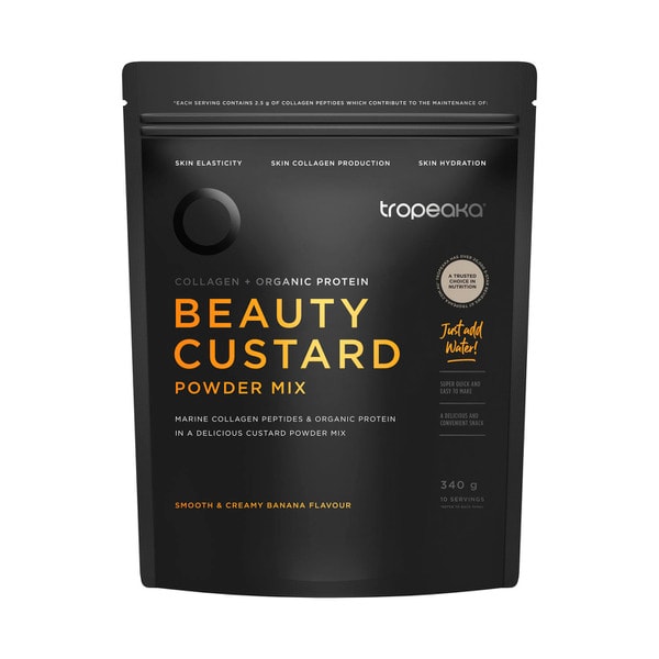 Tropeaka Beauty Custard Smooth & Creamy Banana | 340g