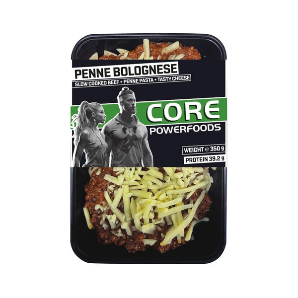 Core Powerfoods Penne Bolognese | 350g