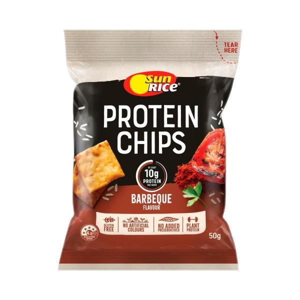 Sunrice Protein Chips Barbeque | 50g