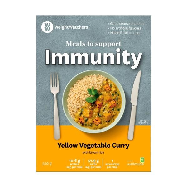 Weight Watchers Immunity Yellow Veg Curry | 320g