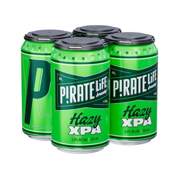 Pirate Life Hazy XPA Can 355mL | 4 Pack