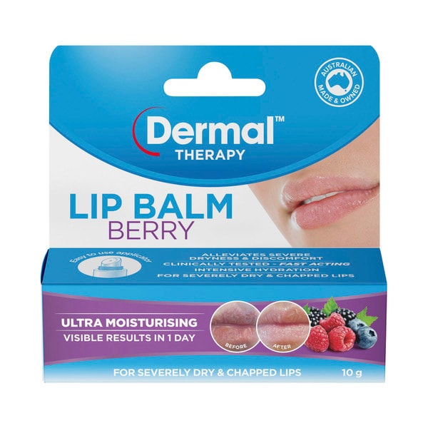 Dermal Therapy Lip Balm Berry | 10g
