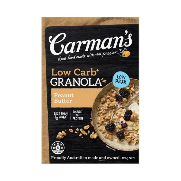 Carman's Low Carb Granola Peanut Butter | 425g