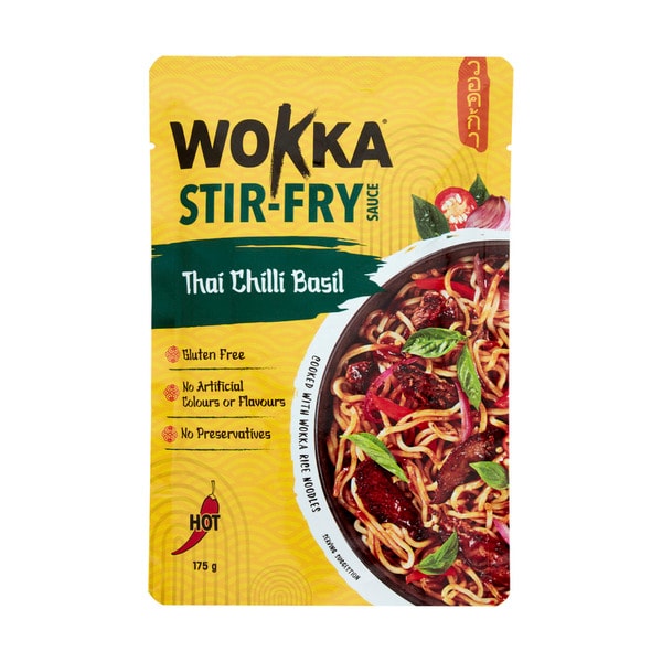 Wokka Thai Chilli Basil Stir Fry Sauce | 175g