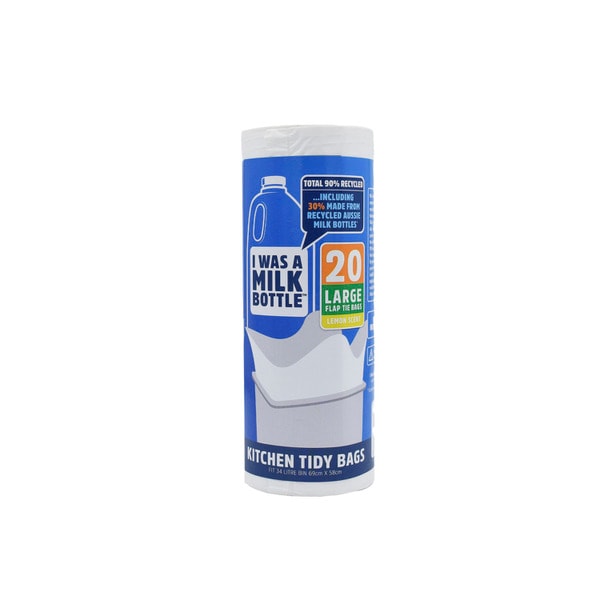 I Was A Milk Bottle Kitchen Tidy Bag Large | 20 pack