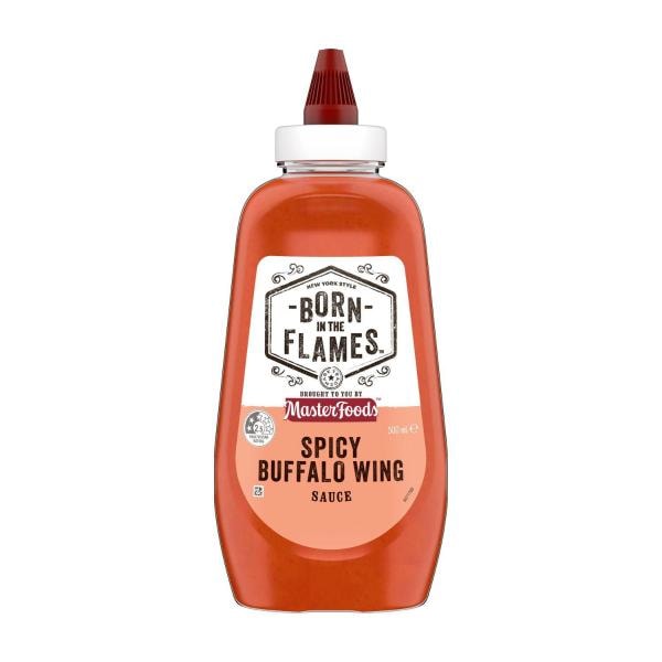 Masterfoods Born In The Flames Spicy Buffalo Wing Sauce | 500mL