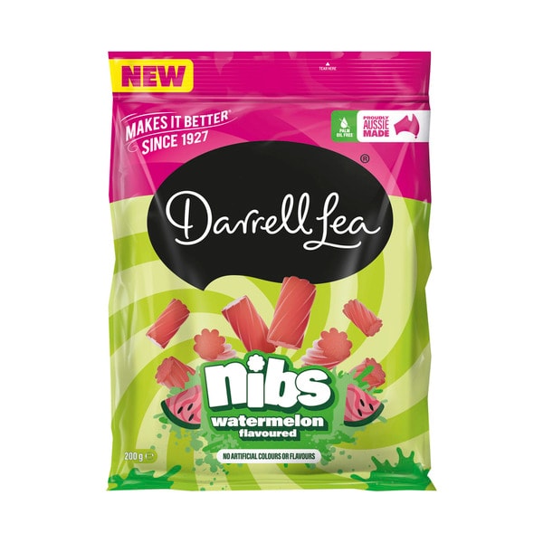 Darrell Lea Watermelon Nibs | 200g