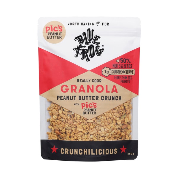 Blue Frog Granola Pic'S Crunchy Peanut Butter | 350g