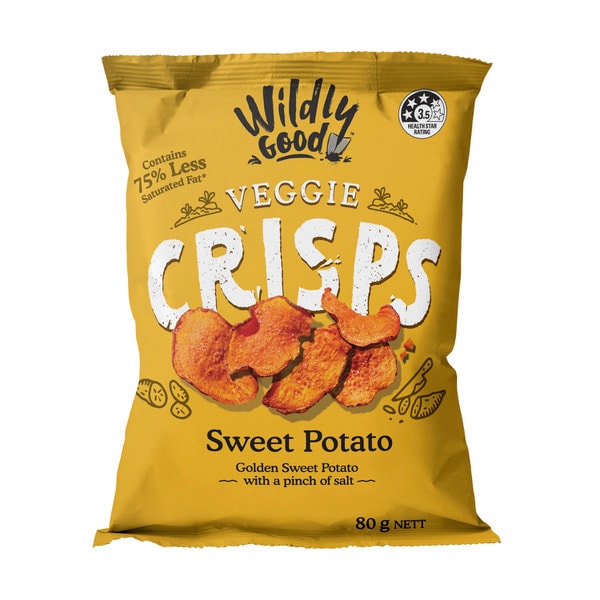 Wildly Good Veggie Crisps Sweet Potato | 80g