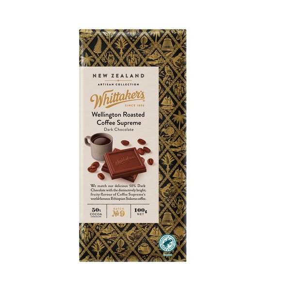 Whittaker's Chocolate Wellington Roasted Coffee | 100g